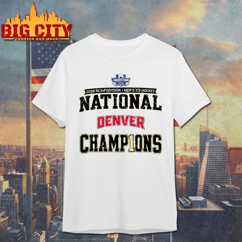 Denver Ice Hockey National Champions Shirt