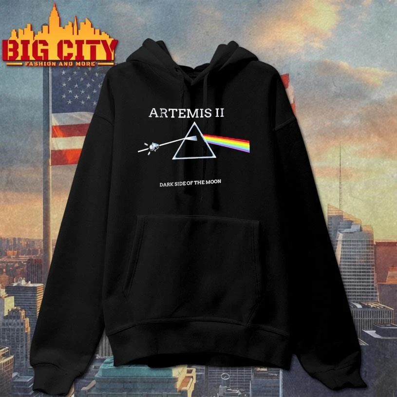 Artemis II Dark Side of the Moon Space Mission 2026 Shirt
