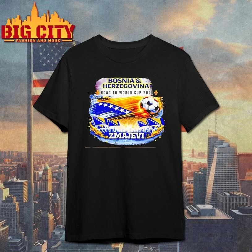 Bosnia Herzegovina Road To World Cup 2026 Zmajevi Graphic Shirt