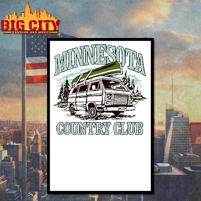 Minnesota County Club Camper Van Lineup Shirt