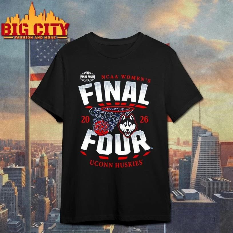 UConn Huskies NCAA Women’s Basketball 2026 Final Four College Shirt
