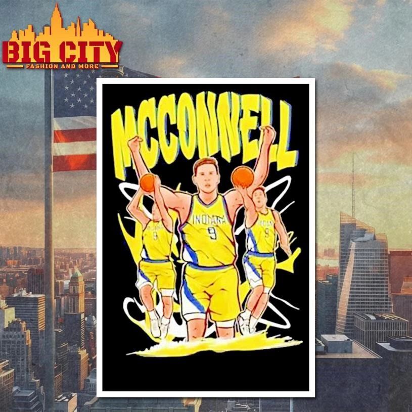 TJ McConnell Indiana Pacers Basketball Cartoon graphic Shirt