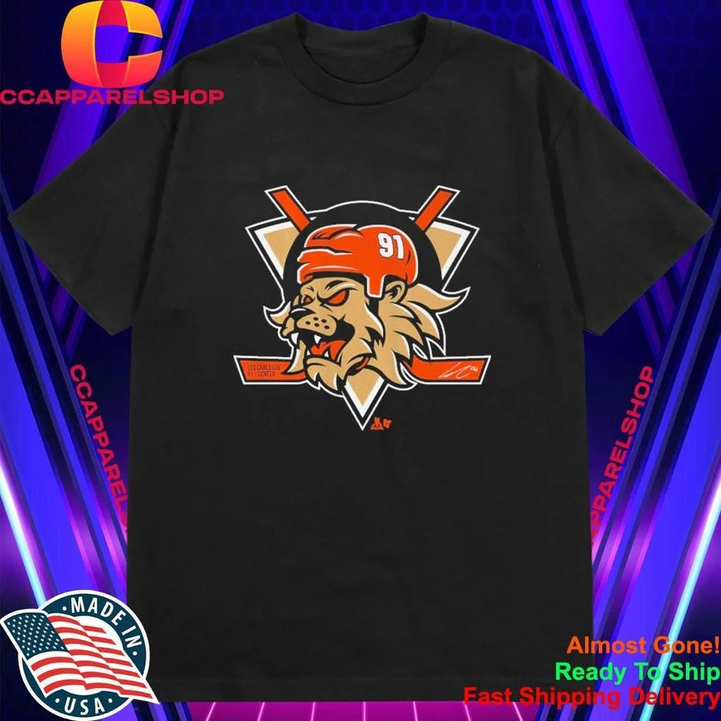 Leo Carlsson 91 Center Lion Signature Shirt