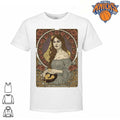 Art Nouveau Vintage Rose Woman Portrait Aesthetic Graphic Shirt