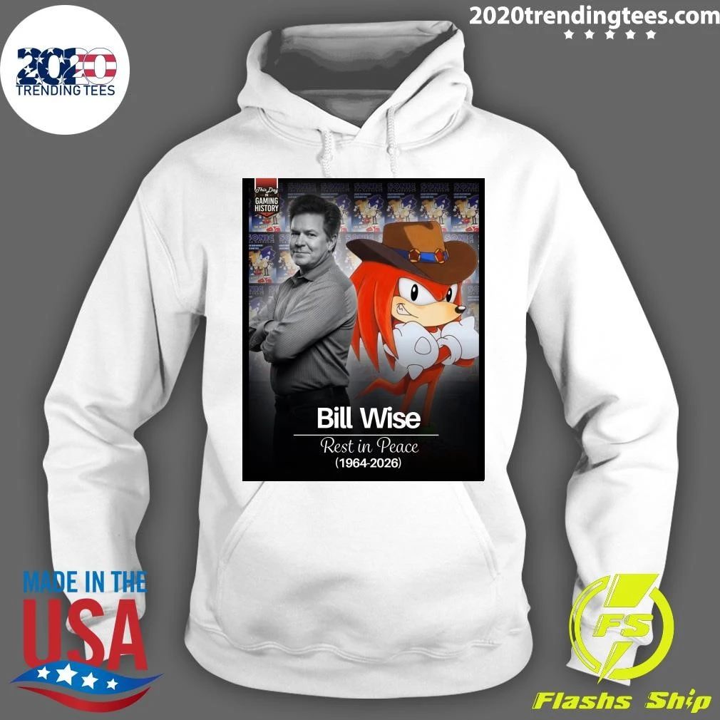 Remembering Bill Wise on his birthday Knuckles Voice Actor Shirt