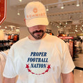 Proper football nation shirt