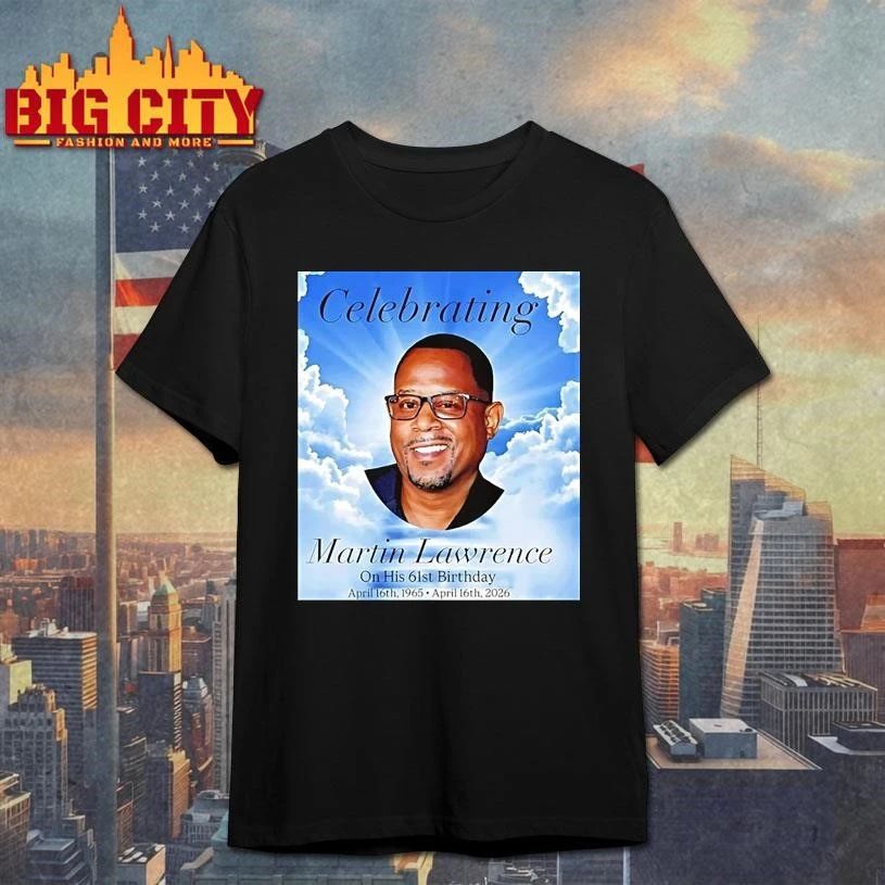 Celebrating Martin Lawrence 61st Birthday 1965 2026 Shirt