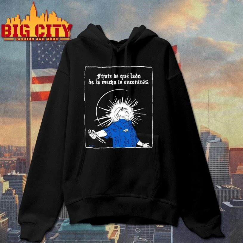 Fijate de que lado de la mecha te encontras Rock Singer Graphic Shirt
