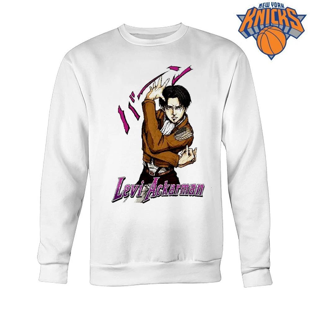 Attack On Titan Levi Ackerman Vintage Japanese Anime Graphic Shirt