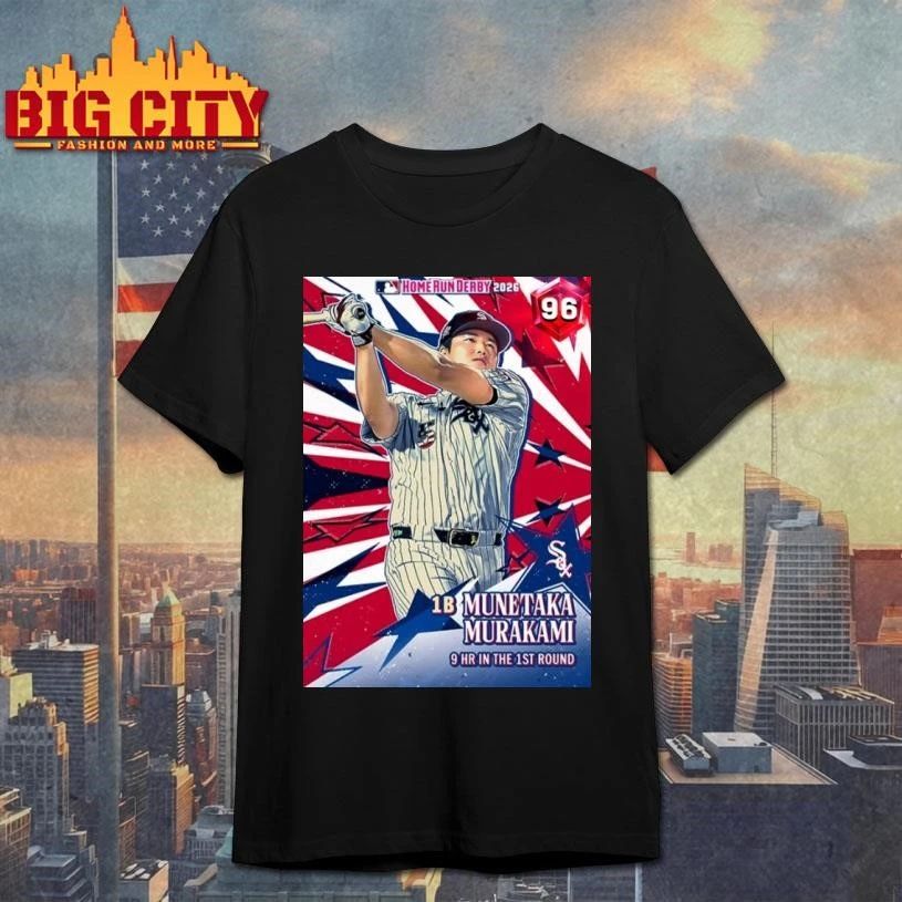 White Sox Munetaka Murakami 1B Home Run Derby 2026 Baseball Fan Shirt