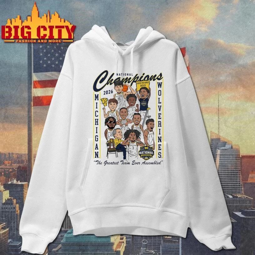 2026 Men’s Basketball National Champions Cartoon Team Shirt