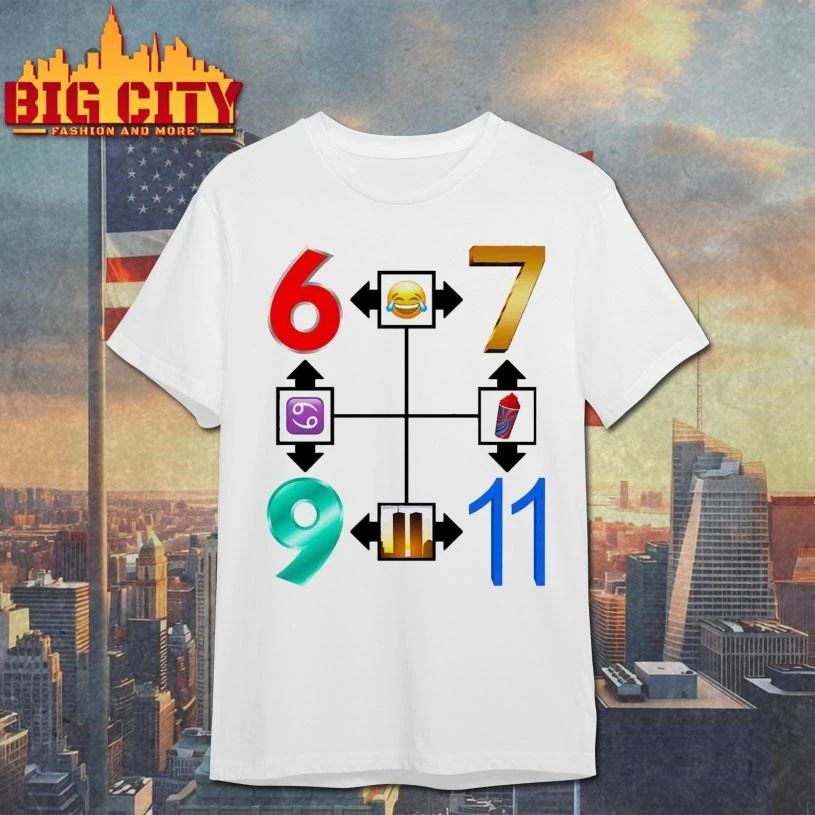 Meme 6-7 69 9-11 Clean Vers Funny Shirt