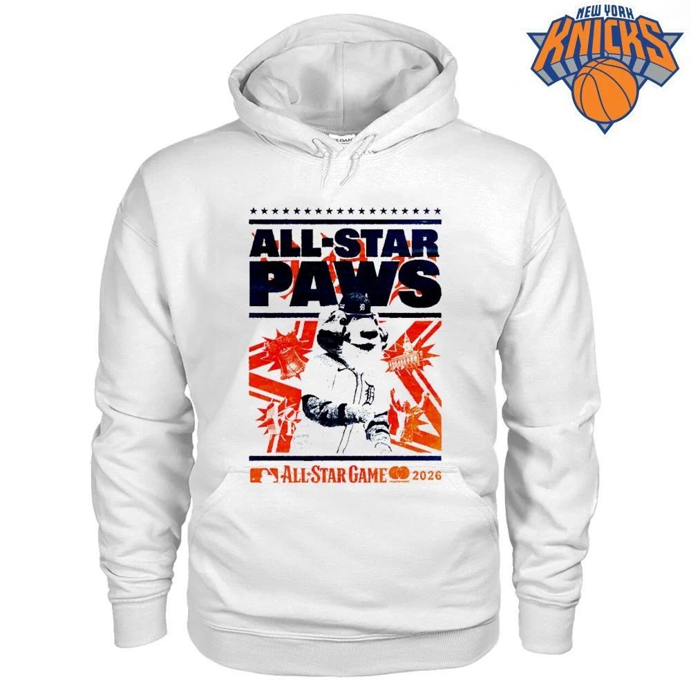 Detroit Tigers Mascot All Star Paws MLB All Star Game 2026 Shirt