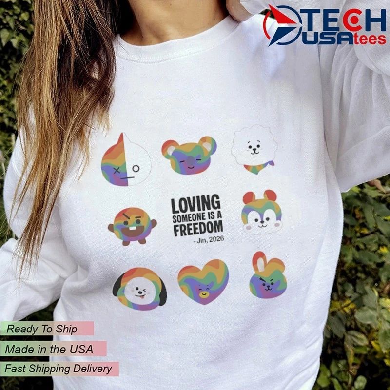 Loving someone is a freedom 2026 shirt