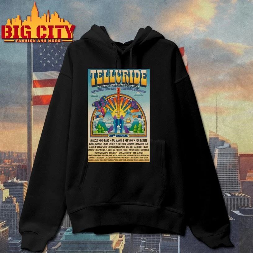 Telluride Blues And Brews Festival Telluride CO 9-18-9-2026 Poster Shirt