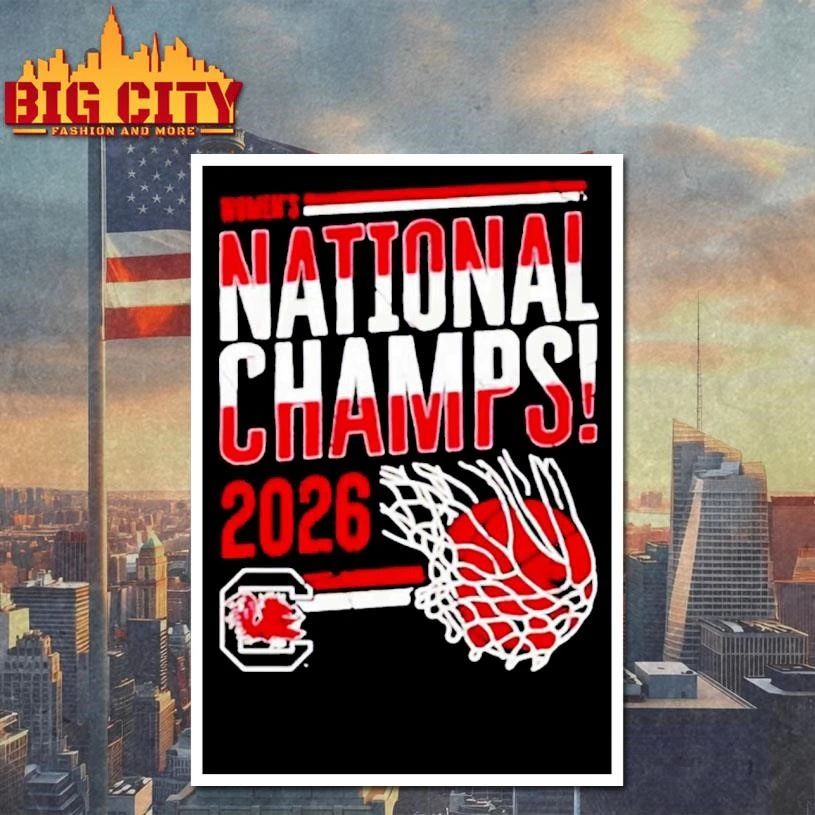 South Carolina National Champions Ncaa Women’s Basketball 2026 Shirt