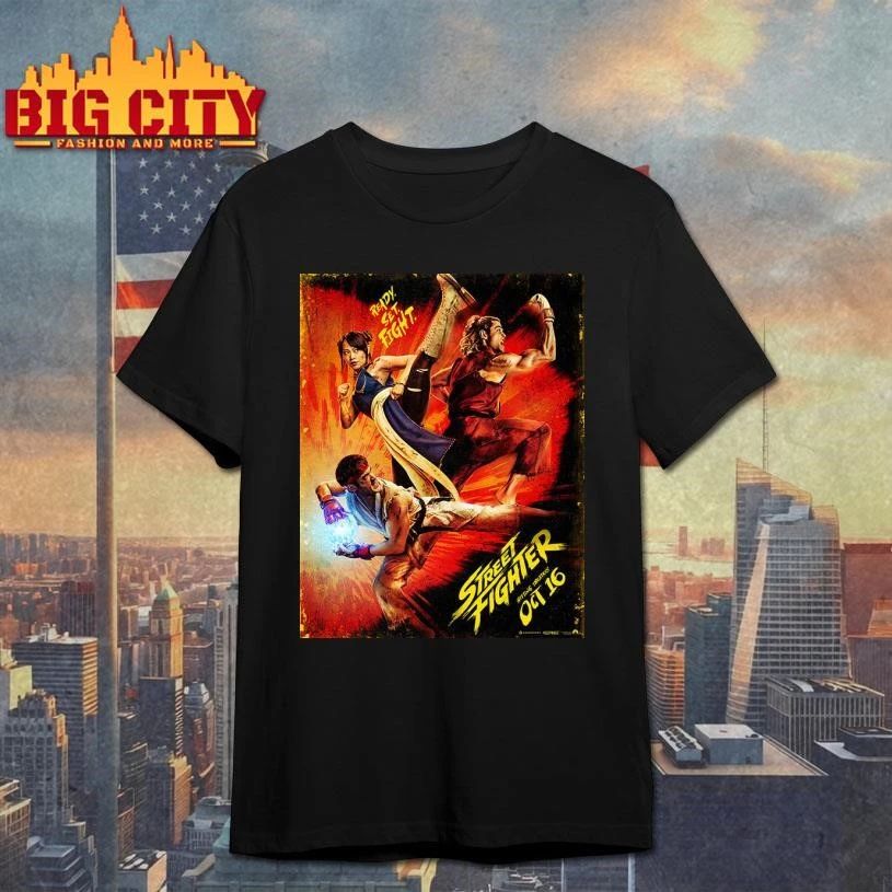 Street Fighter Movie 2026 Ready Set Fight In Theaters October 16 2026 Poster Shirt