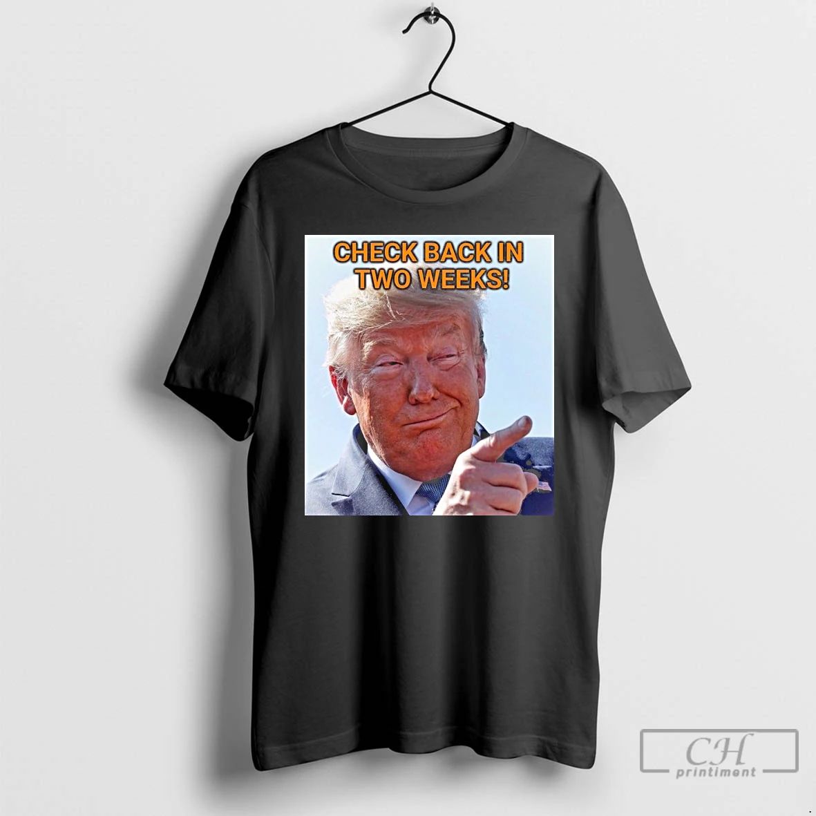 Classic Check Back In Two Weeks Donald Trump T Shirts