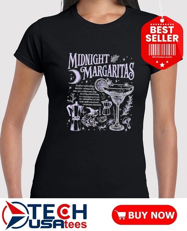 Midnight Margaritas Spooky Season shirt