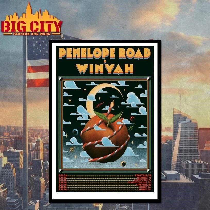Penelope Road With Winyah CO-HEADLINE TOUR 26 Poster Shirt