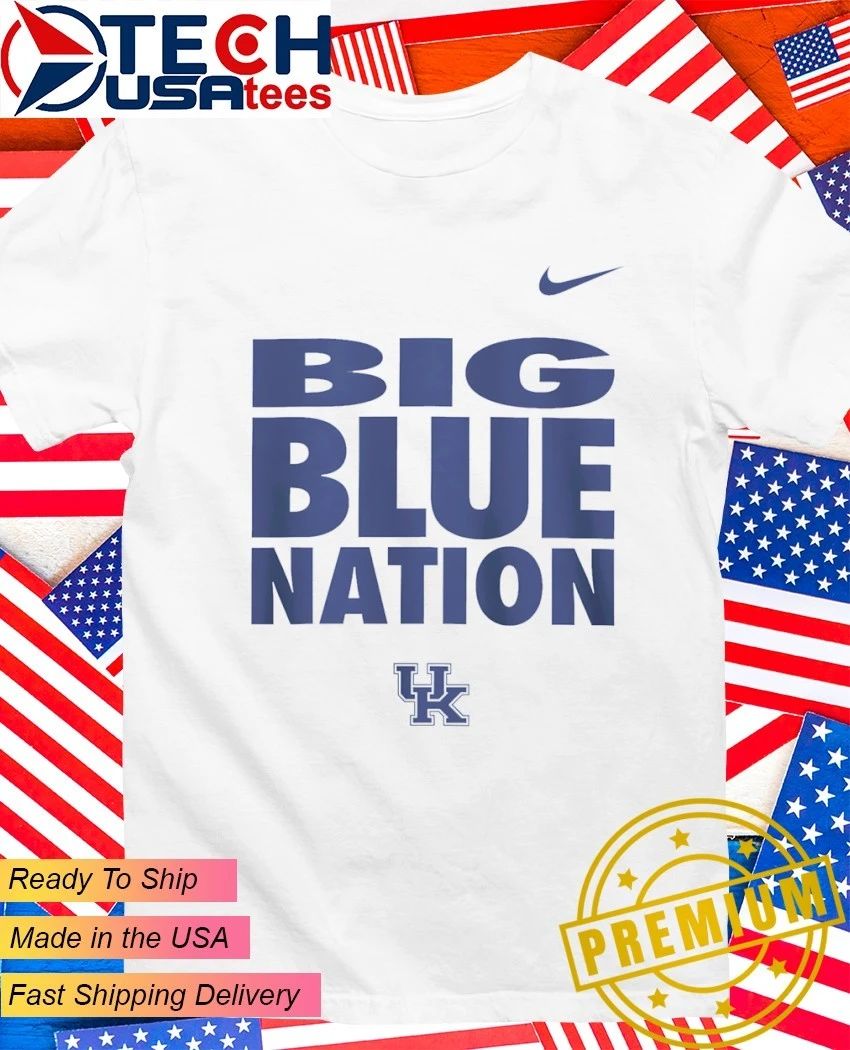 Kentucky Wildcats 2026 Big Blue Nation Slogan shirt