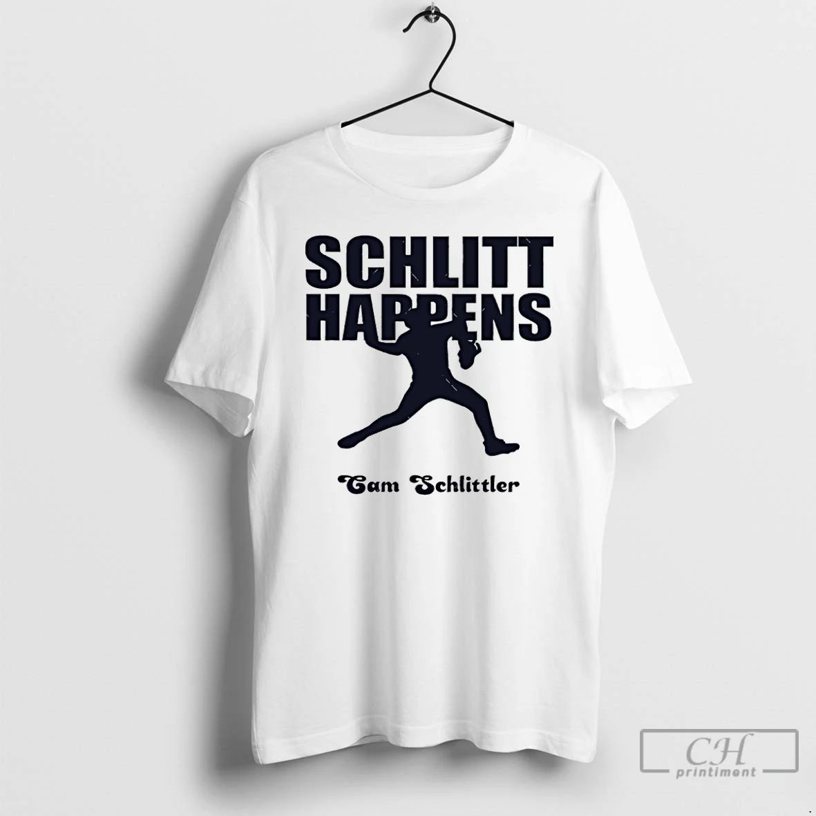 Classic New York Yankees Cam Schlittler Schlitt Happens T Shirts
