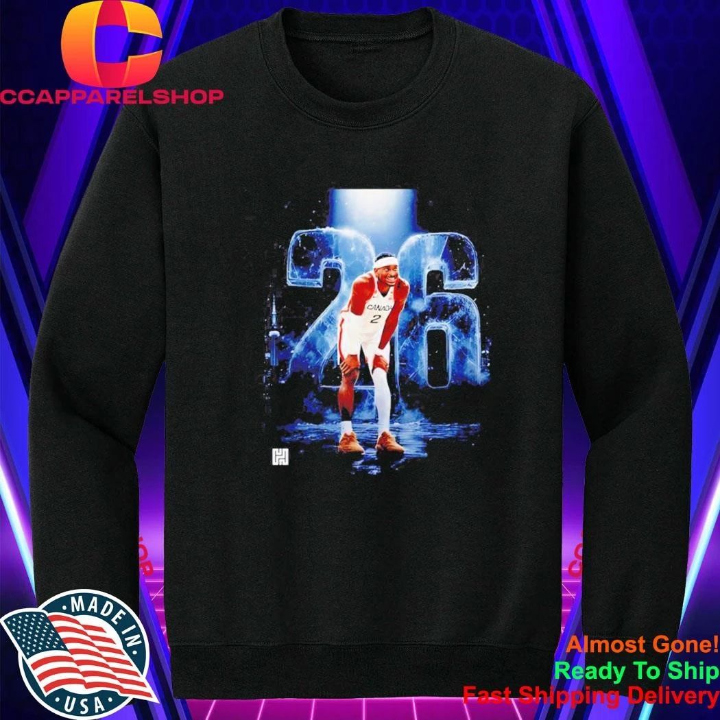 Shai Gilgeous-Alexander Canada Basketball 2026 Poster Shirt