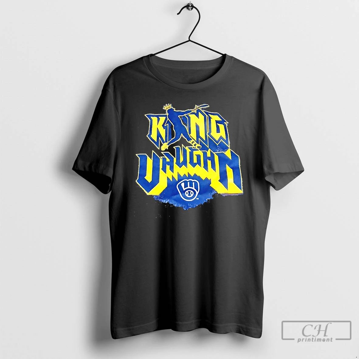 Classic King Vaughn Milwaukee Brewers Andrew Vaughn T Shirts