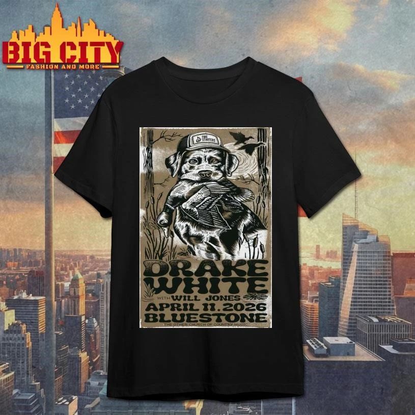 Drake White Columbus The Bluestone, 11 Apr 2026 Poster Shirt