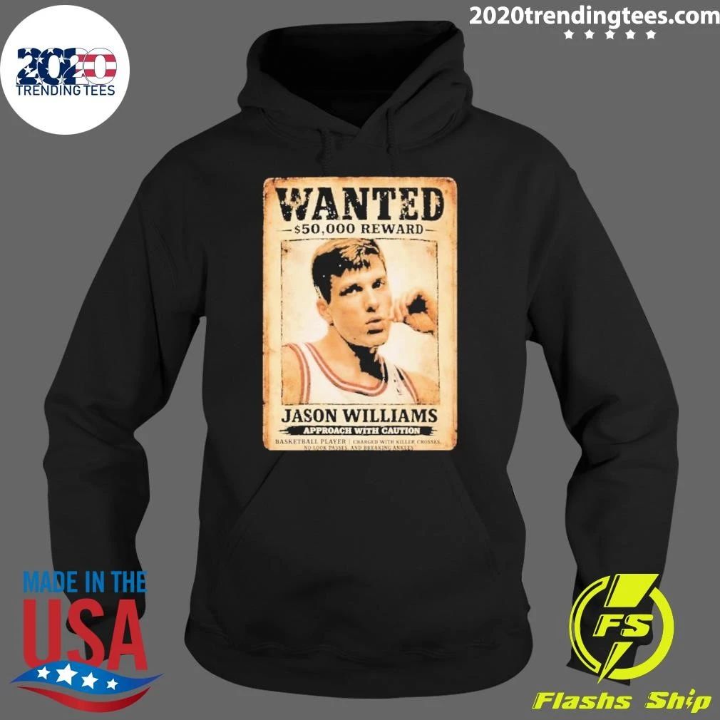 Jason Williams Approach with Caution Wanted 50.000 Reward Shirt