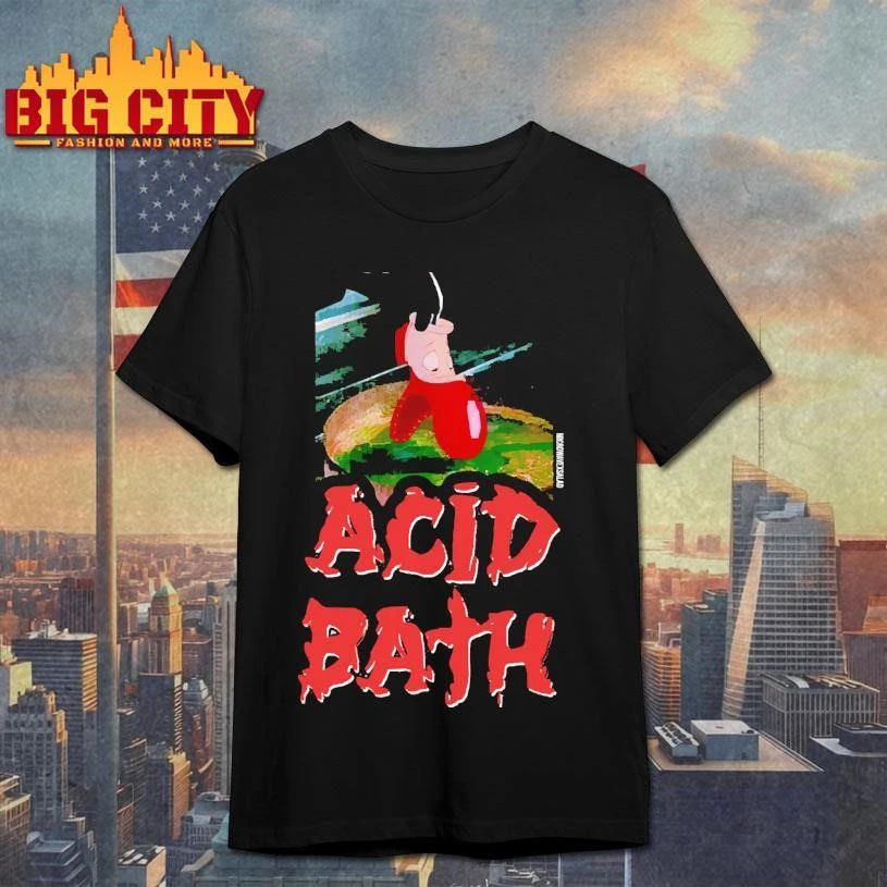 Roger Rabbit Dip Acid Bath sludge metal band mashup shirt