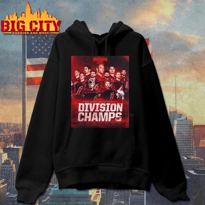 Carolina Hurricanes NHL 2025 2026 Metro Division Champions Sound The Siren Shirt