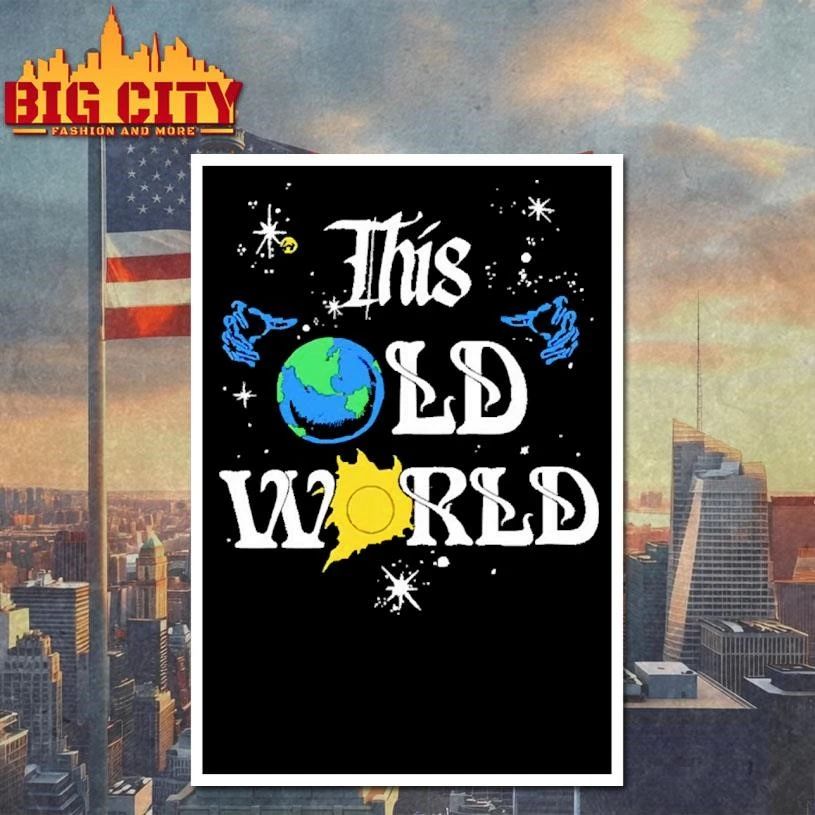 This Old World Magic Hands Earth Sun Celestial Space shirt
