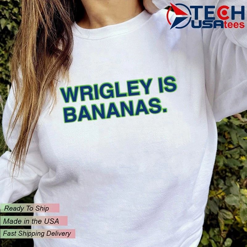 Wrigley is Savanah Bananas shirt