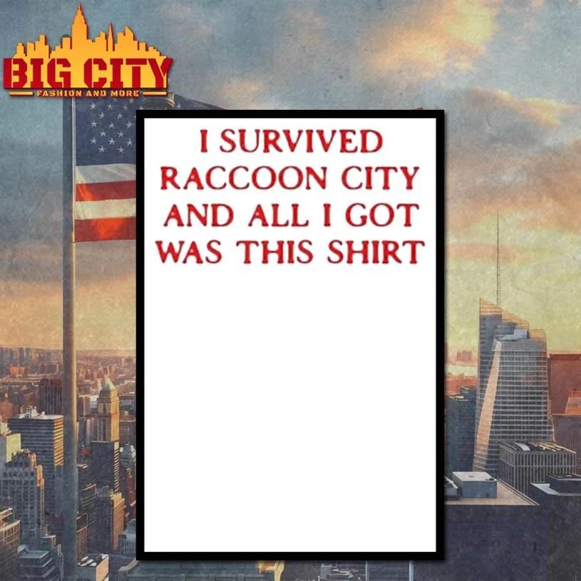 Resident Evil I Survived Raccoon City Graphic Shirt