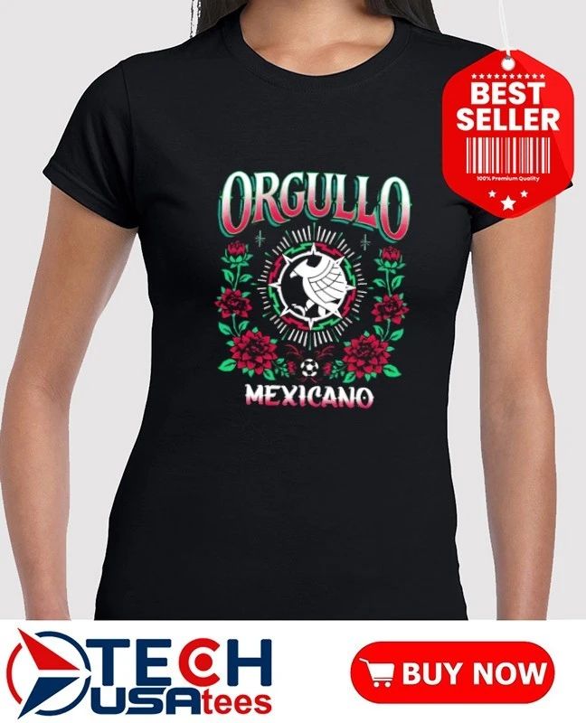 Orgullo Mexicano 2026 World Cup floral shirt