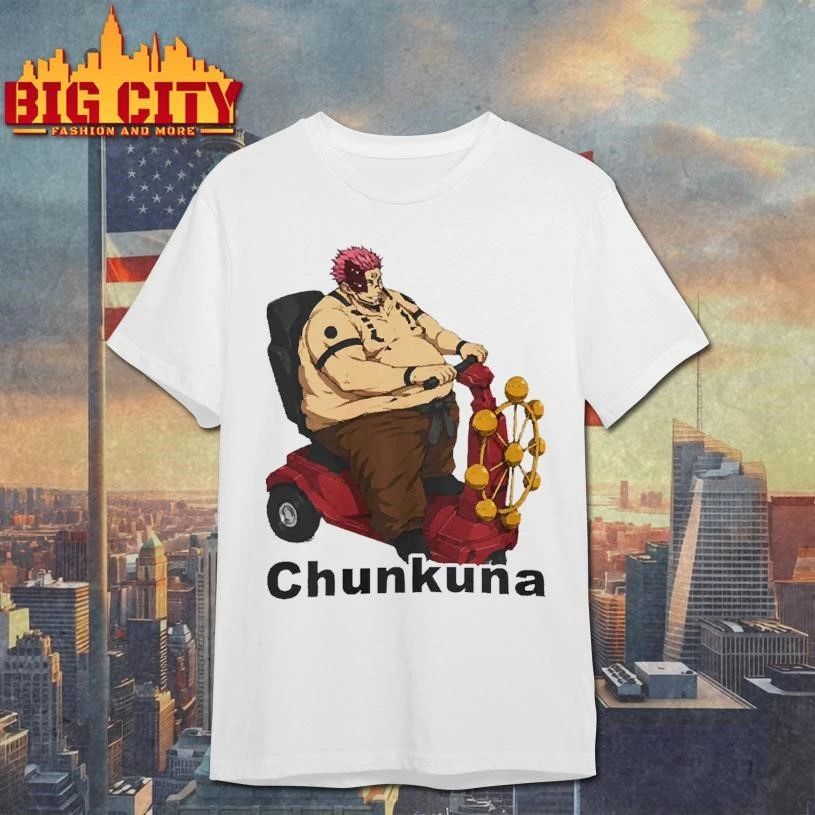 Chunkuna Fat Sukuna Mobility Scooter Funny Anime Meme shirt