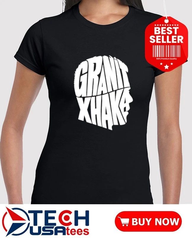Granit Xhaka Bayer Leverkusen Bundesliga World Cup 2026 head text shirt