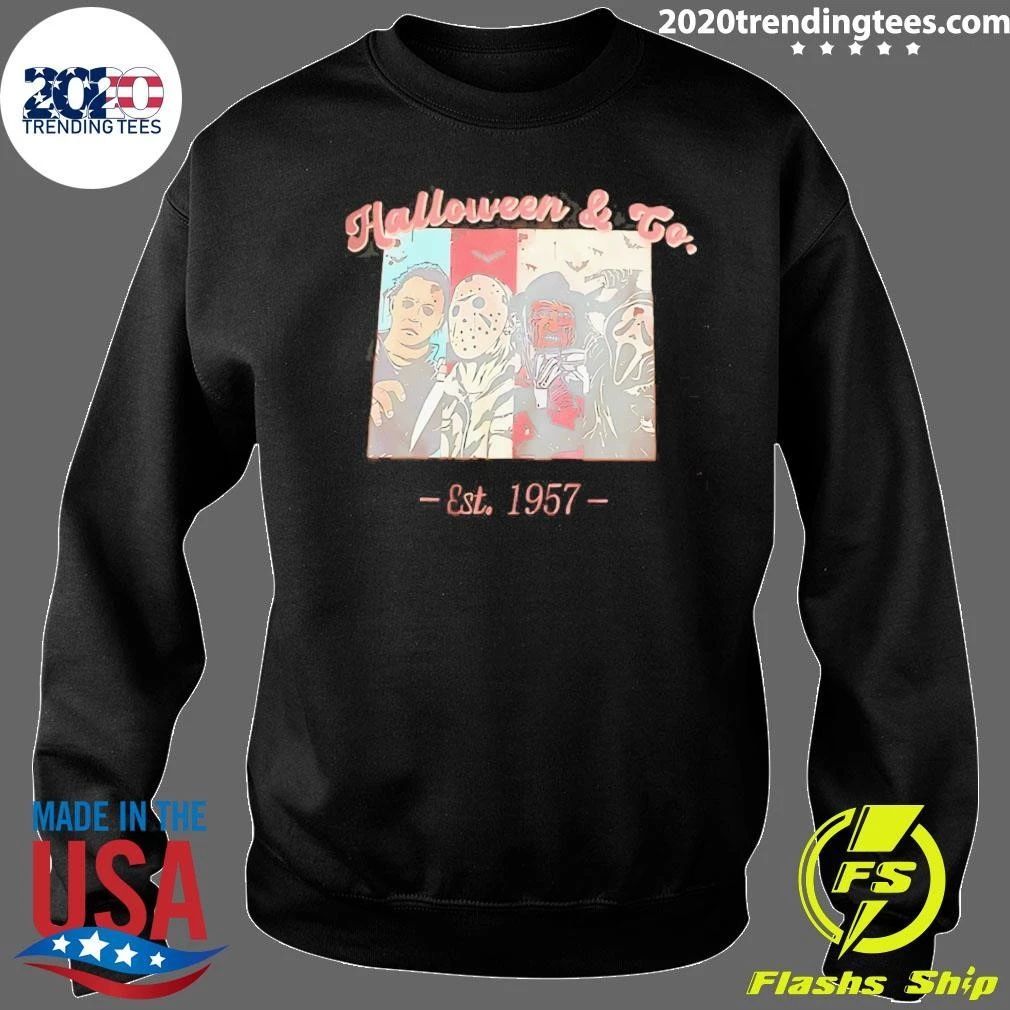 Halloween & Co Horror Movie Characters Est 1957 Shirt