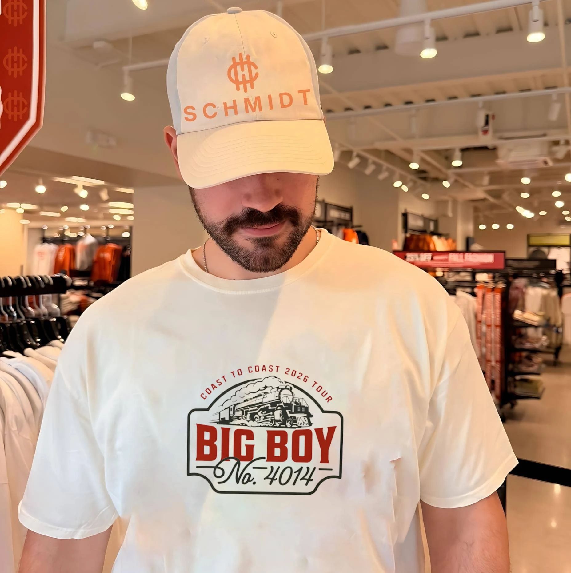 Big Boy No 4014 Coast to Coast 2026 Tour shirt