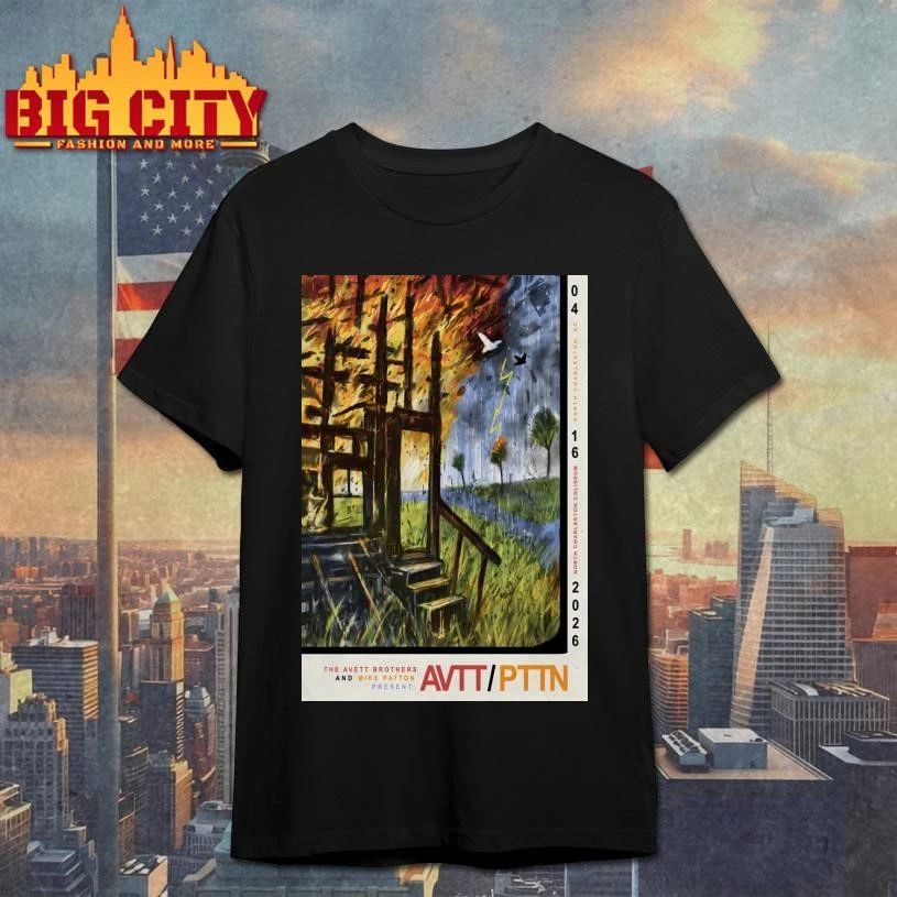 The Avett Brothers Apr 16 2026 North Charleston Coliseum in North Charleston SC Poster Shirt
