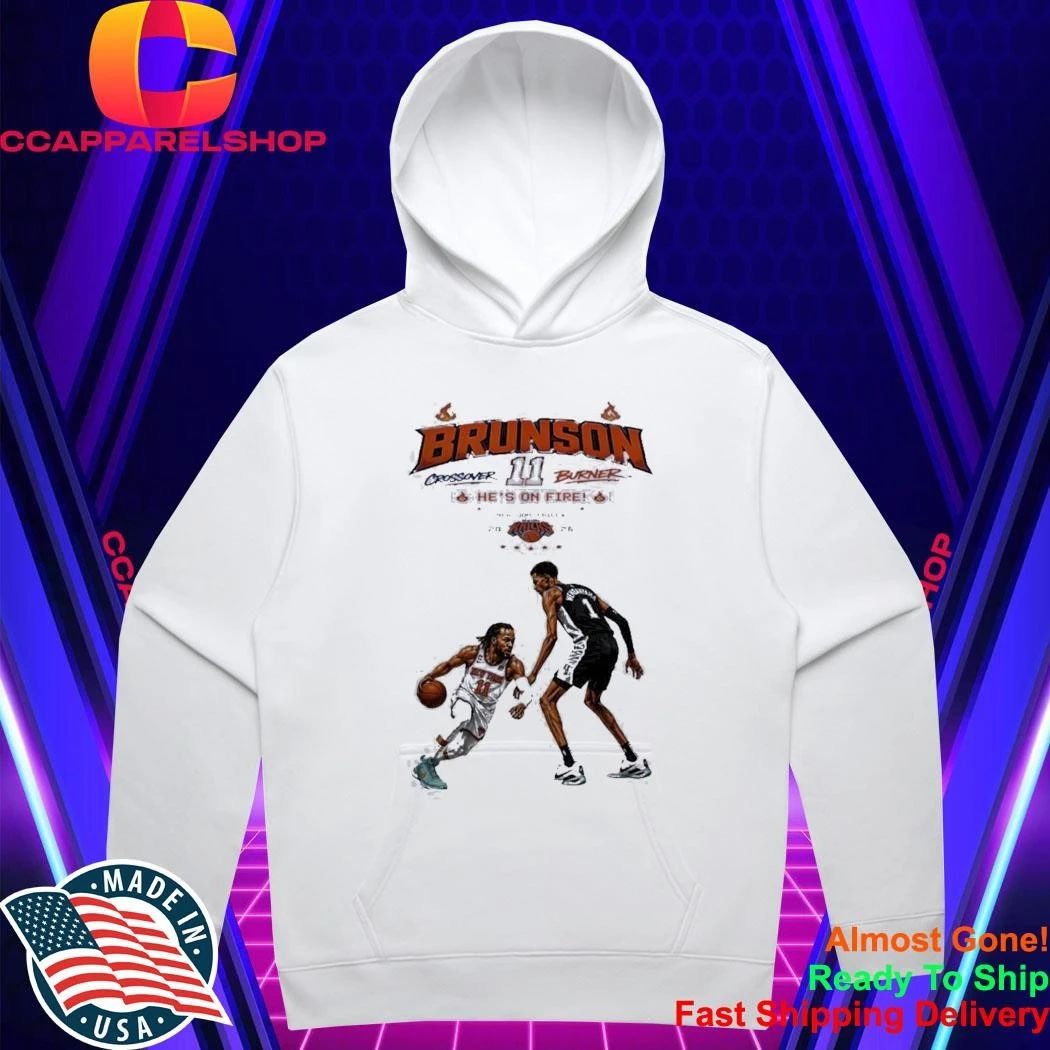 Big Body Brunson Crossover Burner NY Knicks 2026 NBA Champions Shirt