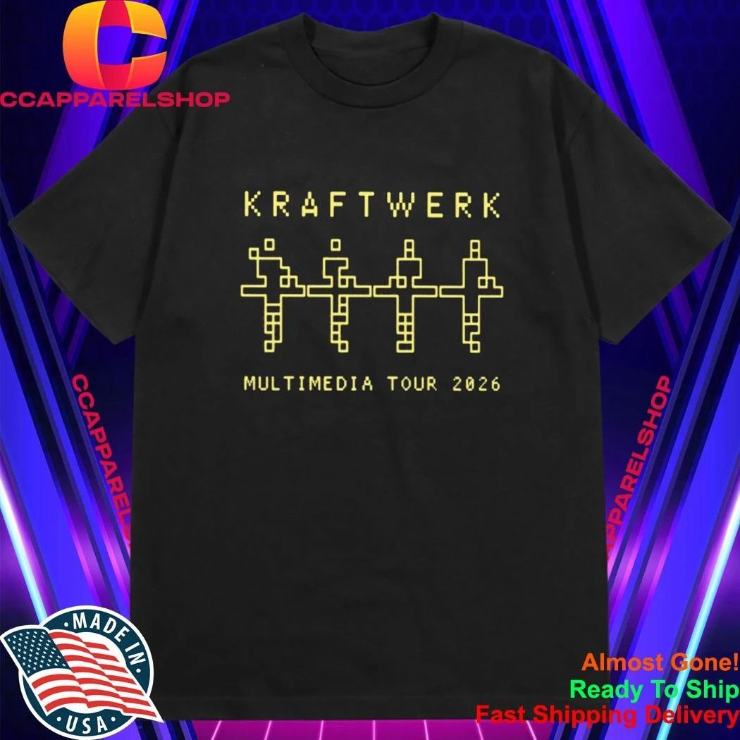 Kraftwerk Multimedia Tour 2026 Shirt
