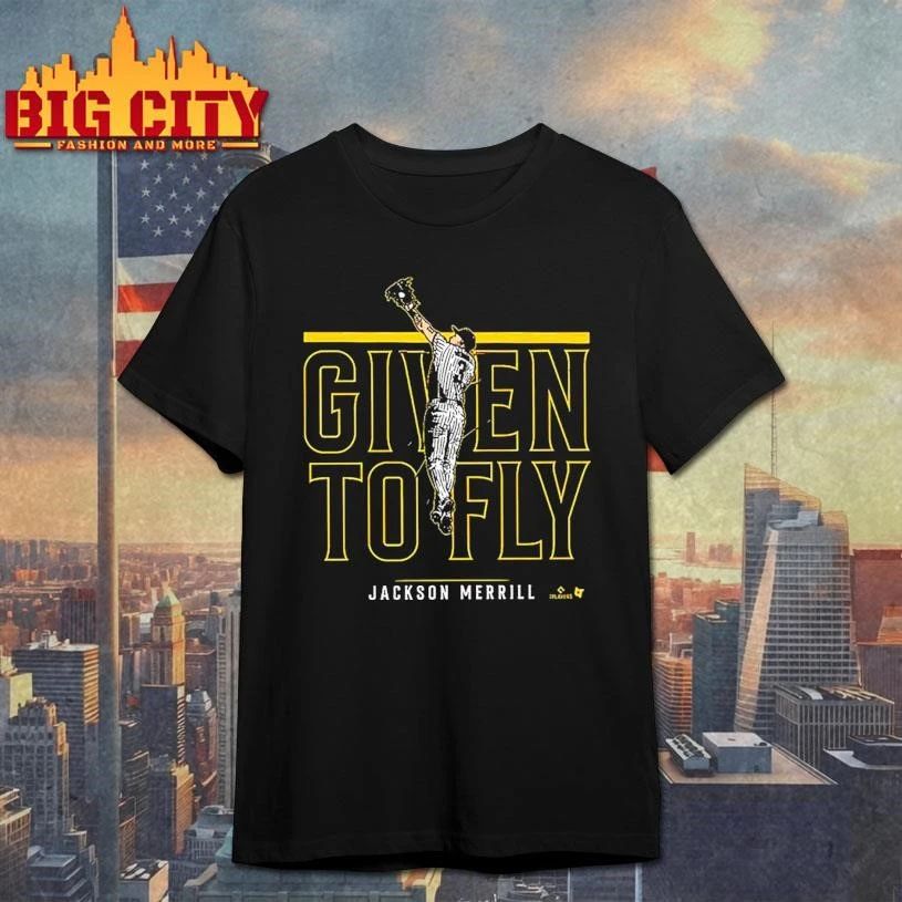 Jackson Merrill Given to Fly San Diego Baseball Shirt