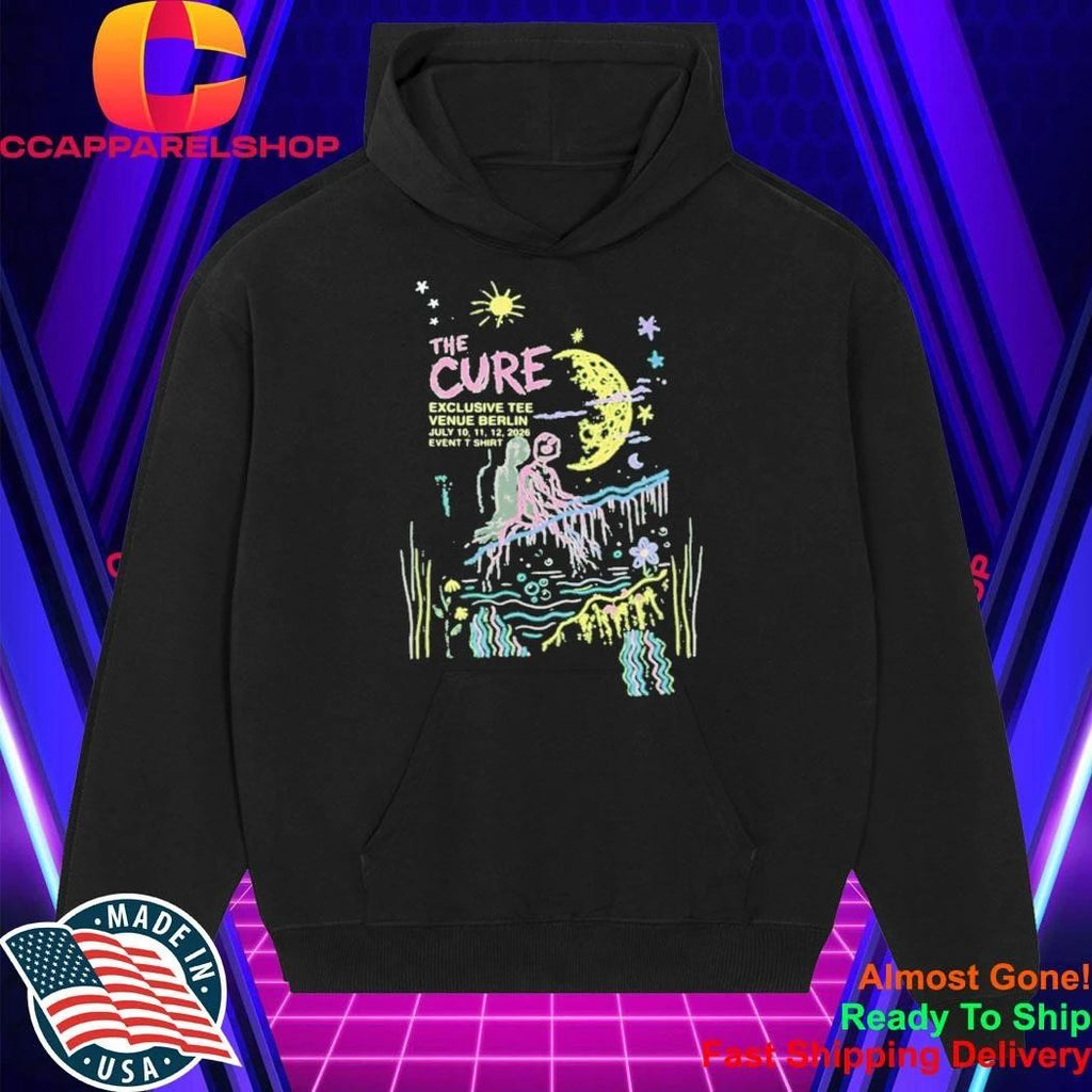 The Cure Exclusive Tee Venue Berlin July 10 11 12 2026 Event Shirt