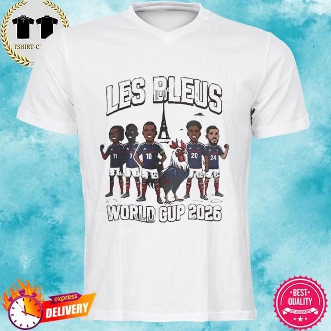 Les Bleus France Soccer National Team World Cup 2026 Shirt