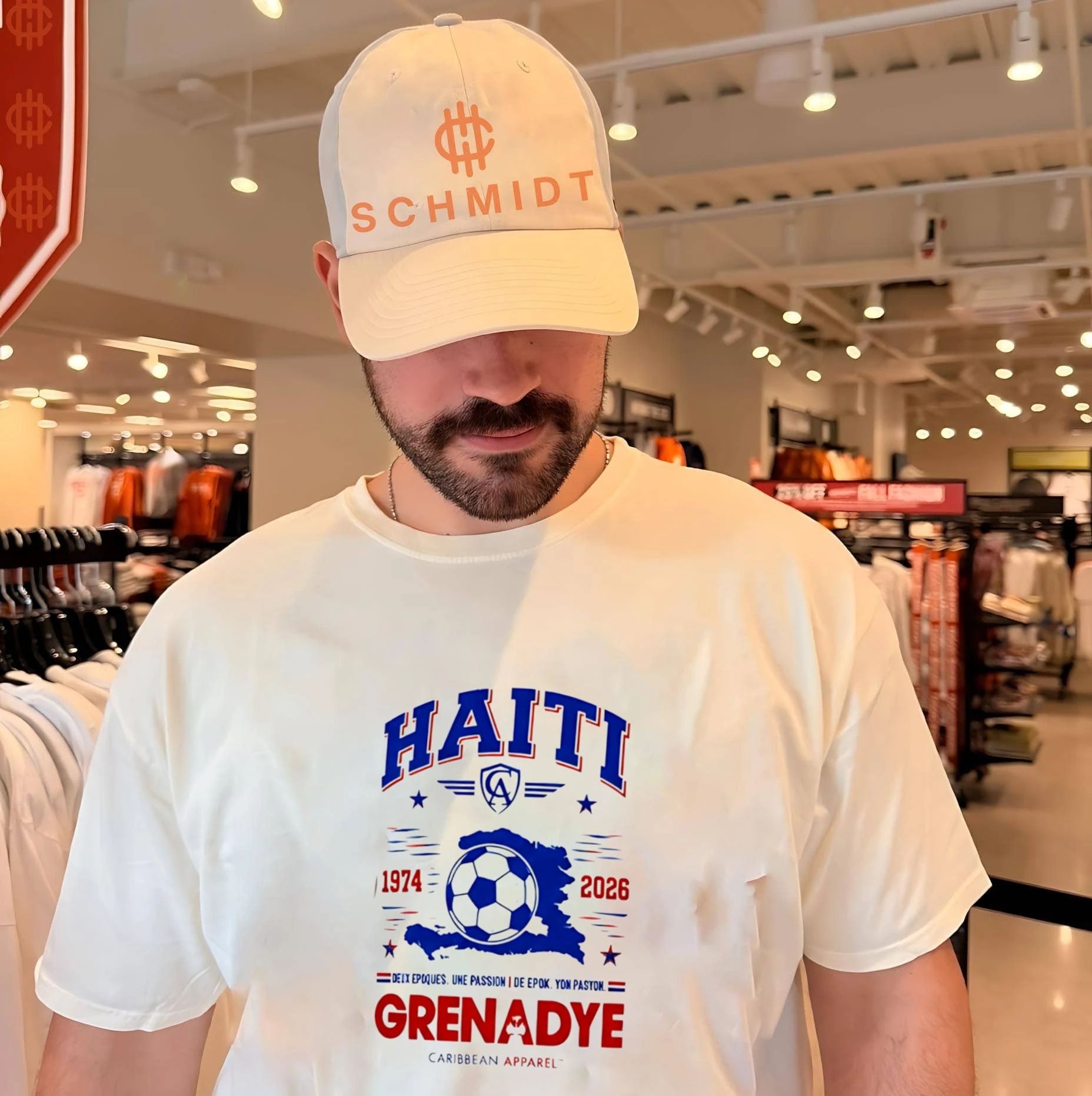 Haiti 1974 to 2026 Grenadye Caribbean Apparel shirt