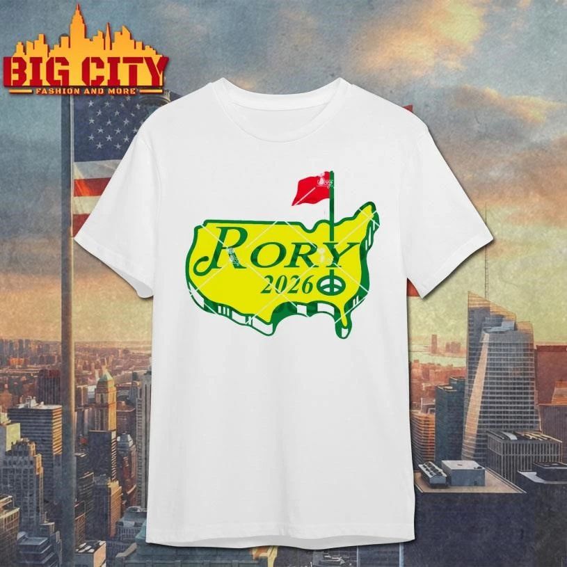 Rory McIlroy Masters 2026 Champion Graphic Shirt