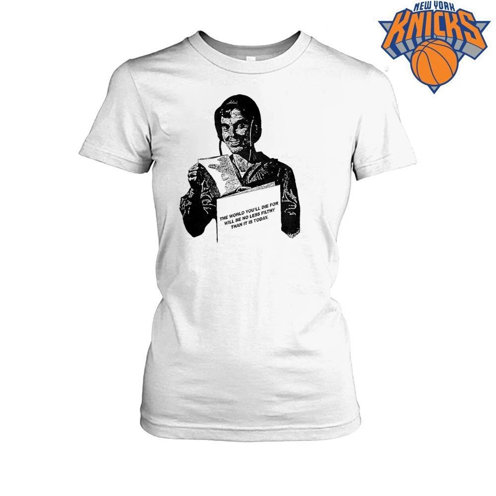 Devil Ned Flanders Smoking Cigar Fire Hell Funny Cartoon Shirt
