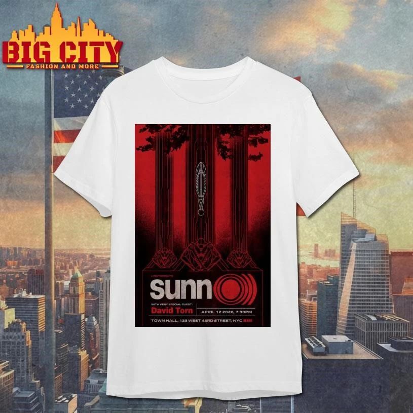 SUNN O))) April 12 2026 New York City Poster Shirt